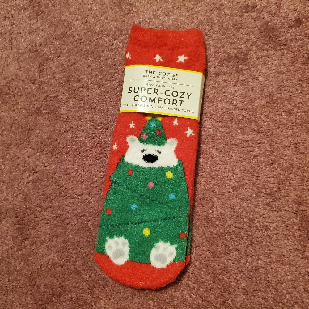 🎄Bath and Body Works Cozy Christmas Socks!